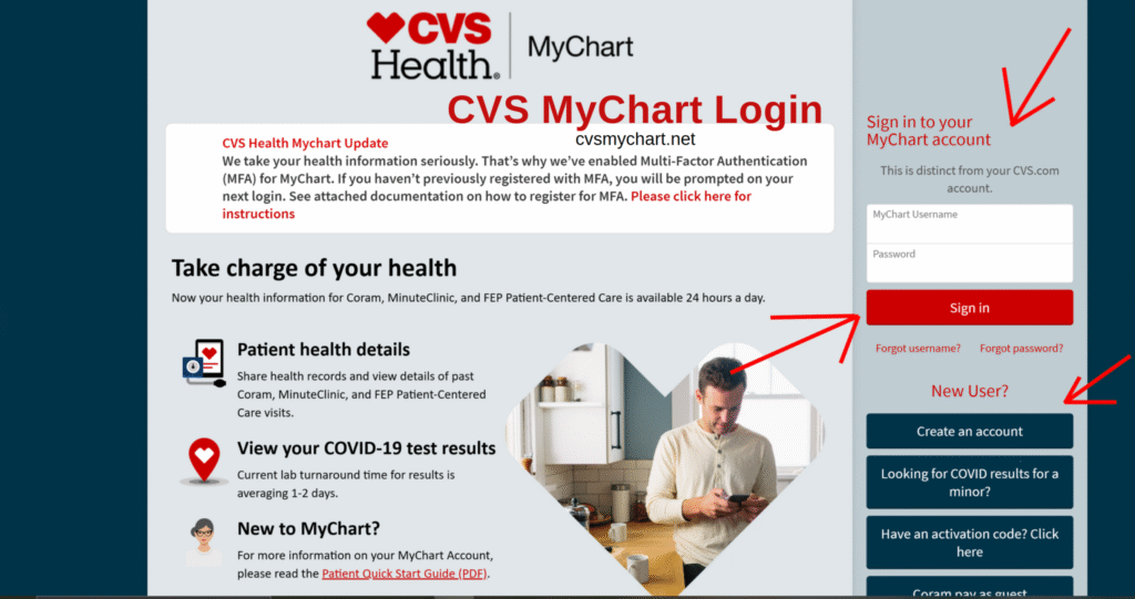 CVS Health - Login to MyChart - CVS MyChart